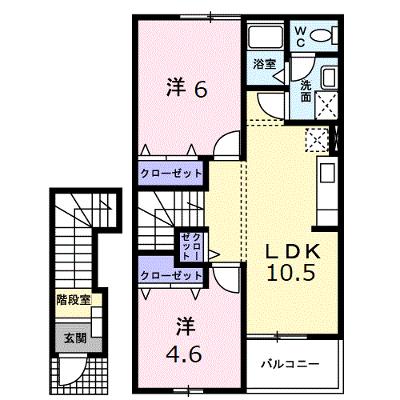 サンライズガ－デン 203【管理NO：1-011667601-02030】 ★家具家電は申し込み後に搬入しますの外観画像