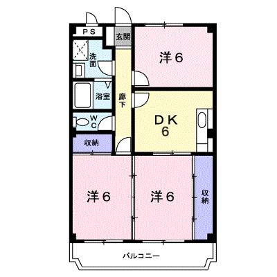 アスライズコーポ 303【管理NO：1-003565401-03030】 ★家具家電は申し込み後に搬入しますの外観画像