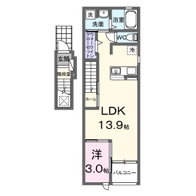 サニーコート小鹿 201【管理NO：1-027472501-02010】 ★家具家電は申し込み後に搬入します★の外観画像