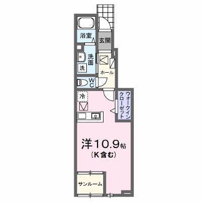 サニーコート小鹿 105【管理NO：1-027472501-01040】 ★家具家電は申し込み後に搬入します★の外観画像