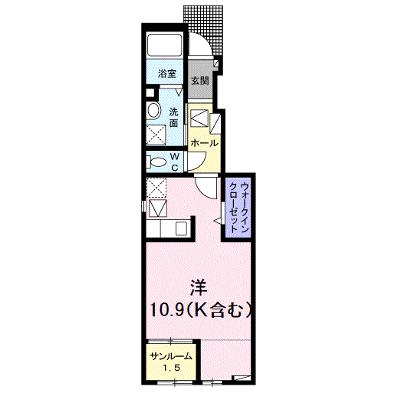 ユーフォリアネクストⅡ 103【管理NO：1-026940502-01030】 ★家具家電は申し込み後に搬入しますの外観画像