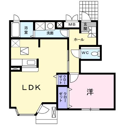 アルカンシェル 101【管理NO：1-014856101-01010】 ★家具家電は申し込み後に搬入しますの外観画像