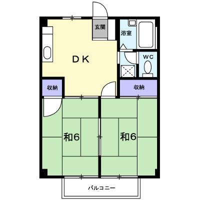 シティハイツいつお 201【管理NO：1-001547801-02010】 ★家具家電は申し込み後に搬入します★の外観画像