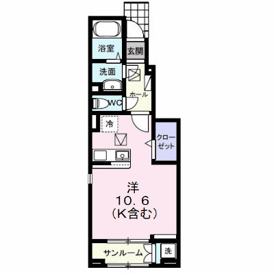 オアシス　レジデンス 102【管理NO：1-028491301-01020】 ★家具家電は申し込み後に搬入します★の外観画像