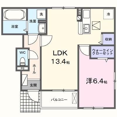 ユニヴェール 101【管理NO：1-027309101-01010】 ★家具家電は申し込み後に搬入します★の外観画像