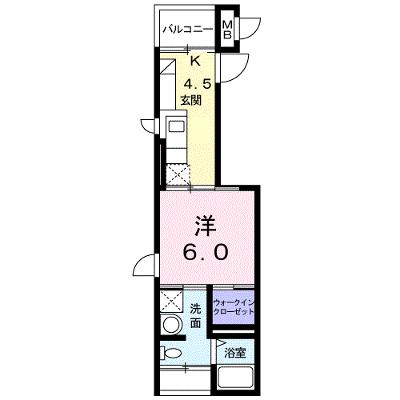 モデルヌタウン 202【管理NO：1-019644801-02020】 ★家具家電は申し込み後に搬入しますの外観画像