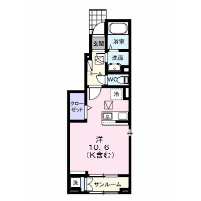 フェニックス　Ⅱ 101【管理NO：1-028694401-01010】 ★家具家電は申し込み後に搬入します 2026年10月上旬入居可能の外観画像