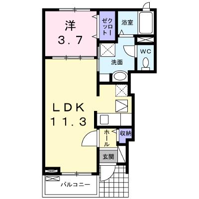 ジョンドール・Ｗ 102【管理NO：1-016765601-01020】 ★家具家電は申し込み後に搬入しますの外観画像