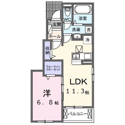 グラース　１７ 101【管理NO：1-028530901-01010】 ★家具家電は申し込み後に搬入します 2026年09月上旬入居可能の外観画像