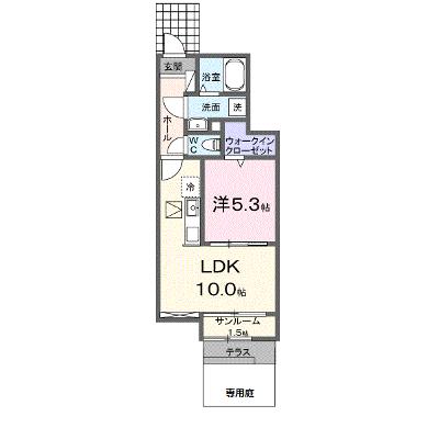 メゾン　グランツ 102【管理NO：1-027895101-01020】 ★家具家電は申し込み後に搬入します 2026年08月上旬入居可能の外観画像