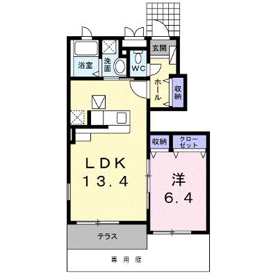 プリムローズ 103【管理NO：1-017312201-01030】 ★家具家電は申し込み後に搬入します 2026年07月下旬入居可能の外観画像