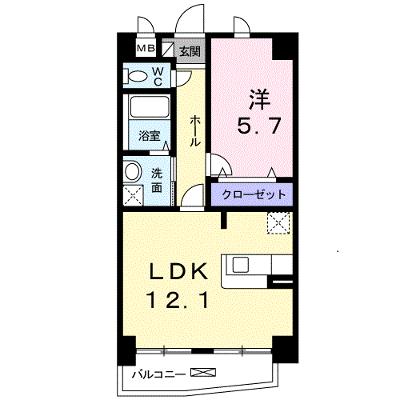 アルカンシエル 301【管理NO：1-013323801-03010】 ★家具家電は申し込み後に搬入します 2026年07月中旬入居可能の外観画像