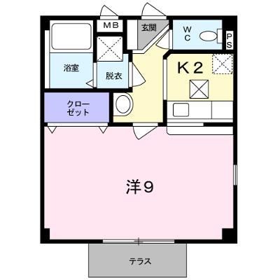 ラ・フォーレ１ 101【管理NO：1-012777601-01010】 ★家具家電は申し込み後に搬入します 2026年07月下旬入居可能の外観画像