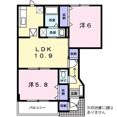 サンローズＡ 102【管理NO：1-010469701-01020】 ★家具家電は申し込み後に搬入しますの外観画像