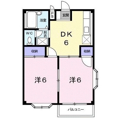 エルディムおおすみＢ 201【管理NO：1-002115102-02010】 ★家具家電は申し込み後に搬入します 2026年07月下旬入居可能の外観画像
