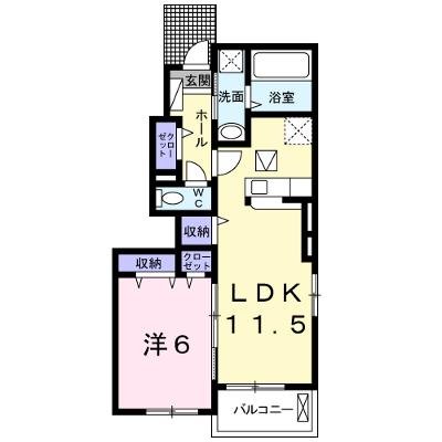 リミードⅡ 101【管理NO：1-023916102-01010】 ★家具家電は申し込み後に搬入しますの外観画像