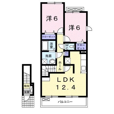 プラシード 203【管理NO：1-015908101-02030】 ★家具家電は申し込み後に搬入しますの外観画像