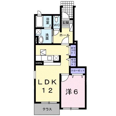 ベリー千浜Ⅱ 103【管理NO：1-015544202-01030】 ★家具家電は申し込み後に搬入します★の外観画像