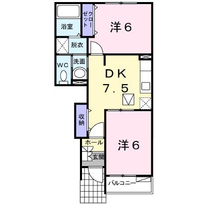 ウォーター　フィールド　Ｅ 101【管理NO：1-014511301-01010】 ★家具家電は申し込み後に搬入しますの外観画像