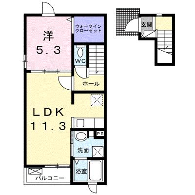 はるにとぶ（春飛） 206【管理NO：1-027304201-02050】 ★家具家電は申し込み後に搬入します★の外観画像