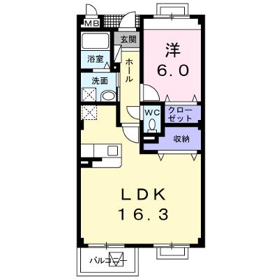グランデーアＭ 203【管理NO：1-020113301-02030】 ★家具家電は申し込み後に搬入します★の外観画像