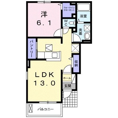 ピフレ 101【管理NO：1-018867401-01010】 ★家具家電は申し込み後に搬入しますの外観画像