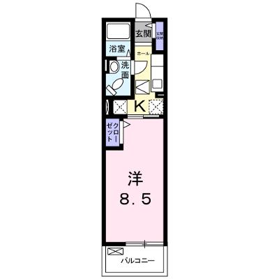 スカイ・アネックス 103【管理NO：1-016427701-01030】 ★家具家電は申し込み後に搬入します★の外観画像