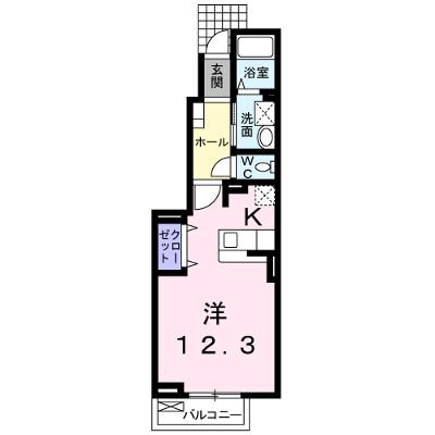 タウンヒルズⅤ 102【管理NO：1-014893901-01020】 ★家具家電は申し込み後に搬入します★の外観画像