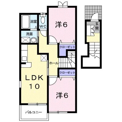 メゾン　ドゥ　ルミエールＢ 203【管理NO：1-013437302-02030】 ★家具家電は申し込み後に搬入します 2026年08月下旬入居可能の外観画像