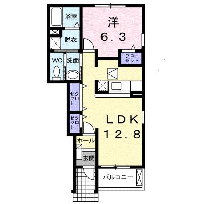 サウスメゾン　淳Ｂ 102【管理NO：1-013034002-01020】 ★家具家電は申し込み後に搬入します★の外観画像