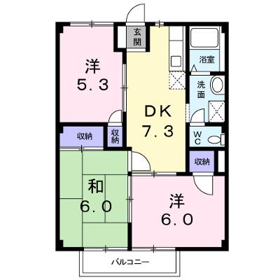 ハイツまるなか 202【管理NO：1-003372301-02020】 ★家具家電は申し込み後に搬入します★の外観画像