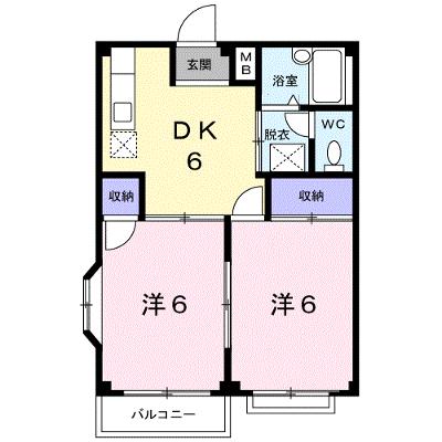 メゾンドパストラルＢ 205【管理NO：1-002060602-02040】 ★家具家電は申し込み後に搬入します 2026年07月下旬入居可能の外観画像