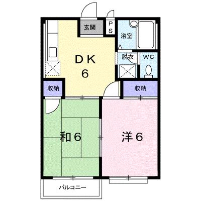 メゾンドパストラルＡ 203【管理NO：1-002060601-02030】 ★家具家電は申し込み後に搬入しますの外観画像