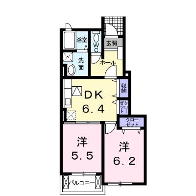 エテルナ　Ｋ 102【管理NO：1-015415001-01020】 ★家具家電は申し込み後に搬入しますの外観画像