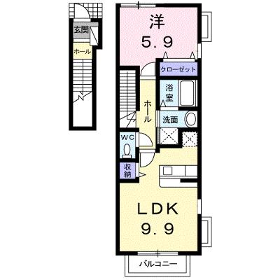 Ｓ’ＣＩＥＬ 201【管理NO：1-013184901-02010】 ★家具家電は申し込み後に搬入します★の外観画像