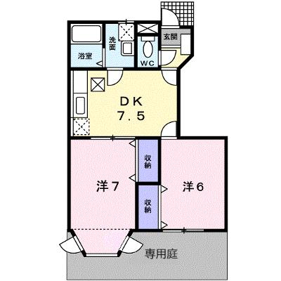 コージー・コート 103【管理NO：1-010387501-01030】 ★家具家電は申し込み後に搬入しますの外観画像