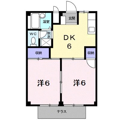 メゾンＣＥＬＩＮＥ 107【管理NO：1-001697901-01060】 ★家具家電は申し込み後に搬入します 2026年08月上旬入居可能の外観画像