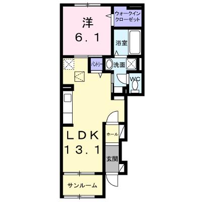 ロケットラボさぎの宮 102【管理NO：1-028706801-01020】 ★家具家電は申し込み後に搬入します 2026年09月下旬入居可能の外観画像