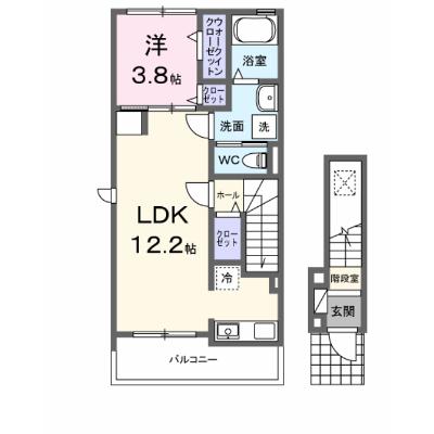 メゾン　ロイヤル 201【管理NO：1-027768601-02010】 ★家具家電は申し込み後に搬入します 2026年09月上旬入居可能の外観画像