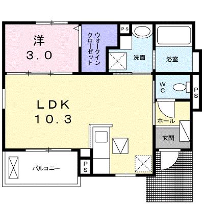 ジールⅡ 101【管理NO：1-025523001-01010】 ★家具家電は申し込み後に搬入しますの外観画像