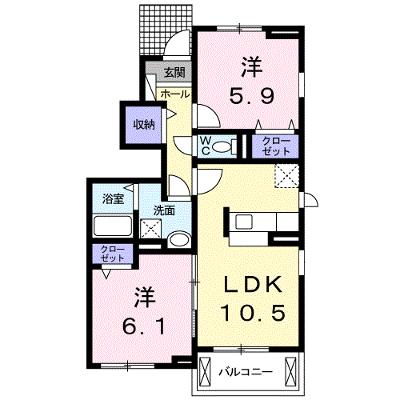 ルミエール三方原Ⅱ 101【管理NO：1-022623302-01010】 ★家具家電は申し込み後に搬入します★の外観画像