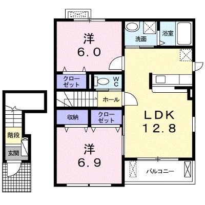 アメヤＭＲⅢ 202【管理NO：1-022168801-02020】 ★家具家電は申し込み後に搬入しますの外観画像