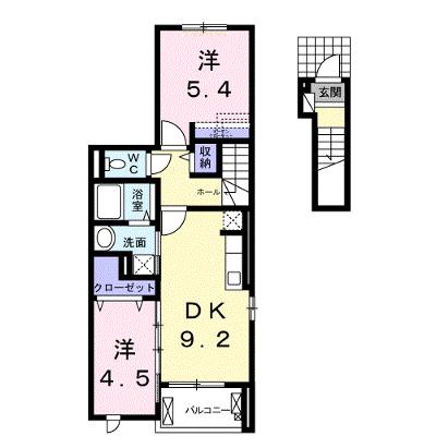 クールメゾン 201【管理NO：1-021589101-02010】 ★家具家電は申し込み後に搬入しますの外観画像
