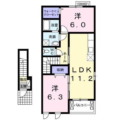 レジデンス　サンフラワー 202【管理NO：1-018358301-02020】 ★家具家電は申し込み後に搬入します 2026年08月上旬入居可能の外観画像