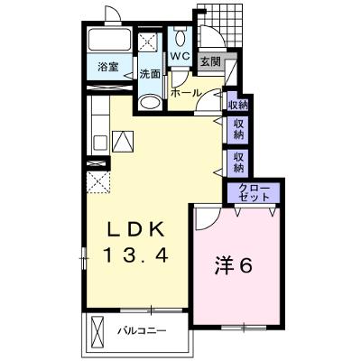 メゾン　一刻　Ⅰ 102【管理NO：1-016183401-01020】 ★家具家電は申し込み後に搬入します 2026年08月上旬入居可能の外観画像
