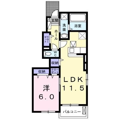 ガイア　Ａ 101【管理NO：1-026643201-01010】 ★家具家電は申し込み後に搬入します 2026年08月中旬入居可能の外観画像