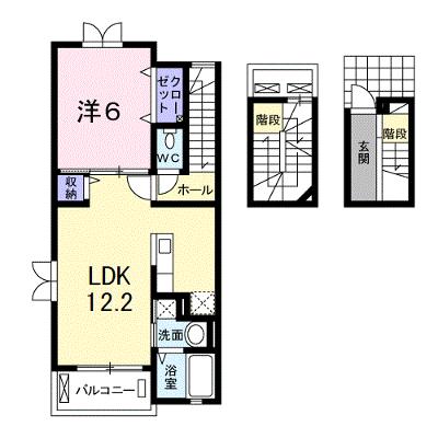 ピュアライフ 306【管理NO：1-017786101-03050】 ★家具家電は申し込み後に搬入します★の外観画像