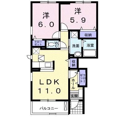 パークウエスト 101【管理NO：1-017239901-01010】 ★家具家電は申し込み後に搬入しますの外観画像