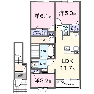 カームプレイス湖西 202【管理NO：1-028663901-02020】 ★家具家電は申し込み後に搬入します 2026年10月上旬入居可能の外観画像