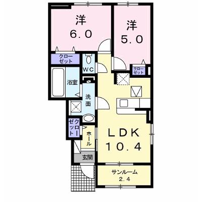 サンリットⅡ 102【管理NO：1-026292801-01020】 ★家具家電は申し込み後に搬入します★の外観画像